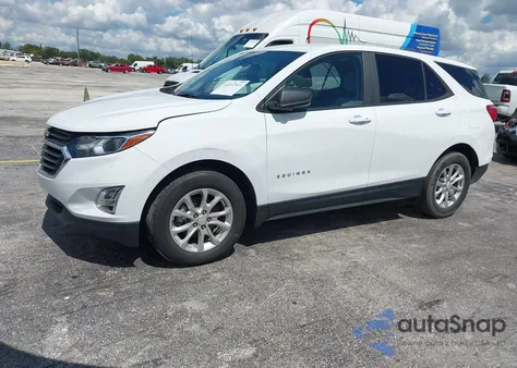 2021 Chevrolet Equinox Fwd Ls из США, поврежденный, VIN 2GNAXHEV7M6146385